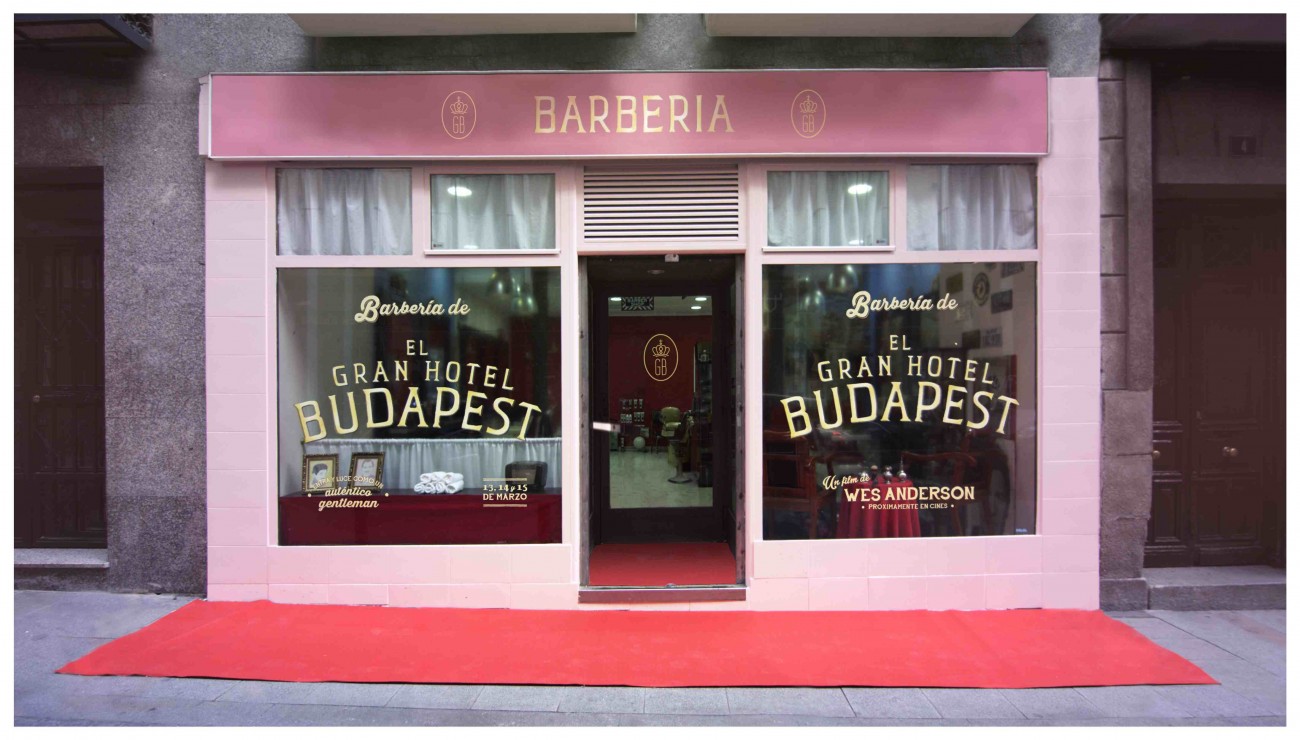 Barbería Gran Hotel Budapest